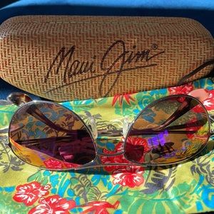 Maui Jim Baby Beach Sunglasses Purple Lenses